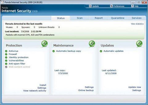 Descarga Panda Internet Security 2010 con licencia gratuita de 1 año