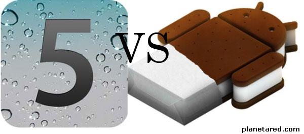 Android 4.0 vs iOS5
