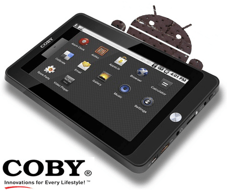 Los tablets de Coby