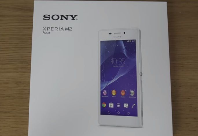 Sony Xperia M2 Aqua unboxing