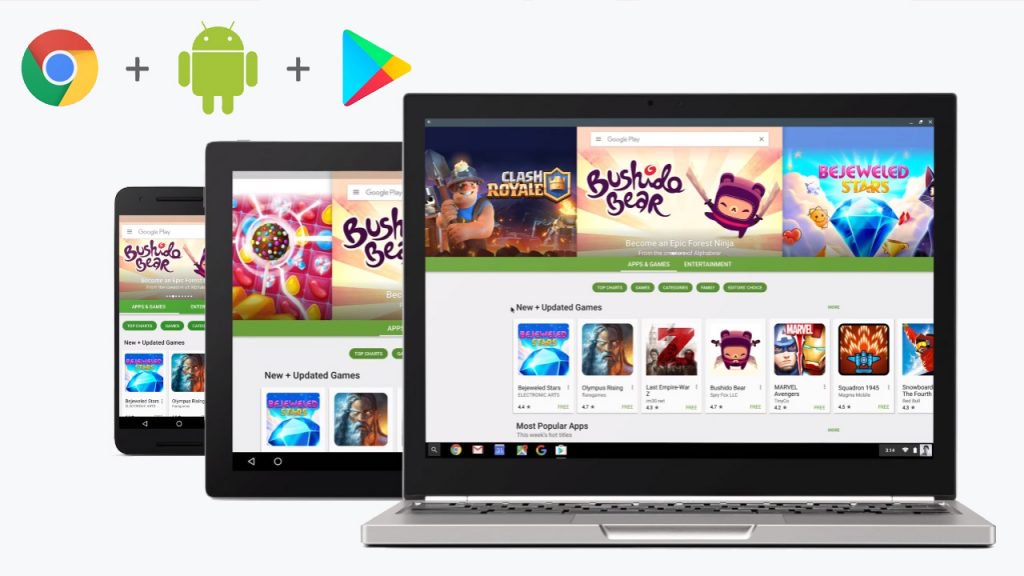 Chrome os play market как установить