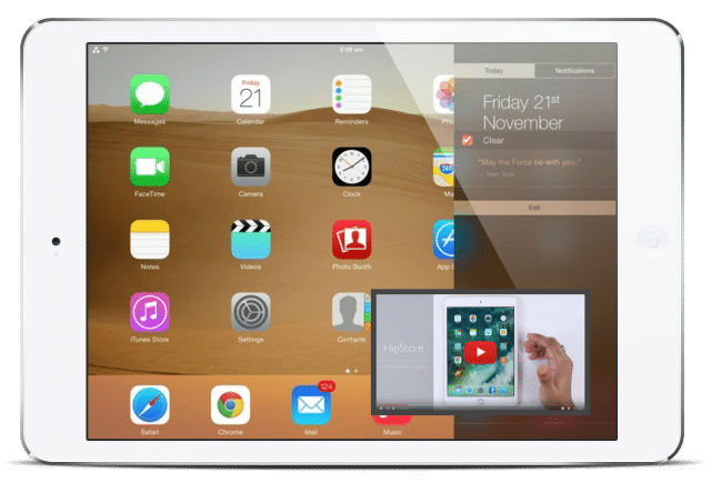 iOS 11 on iPad