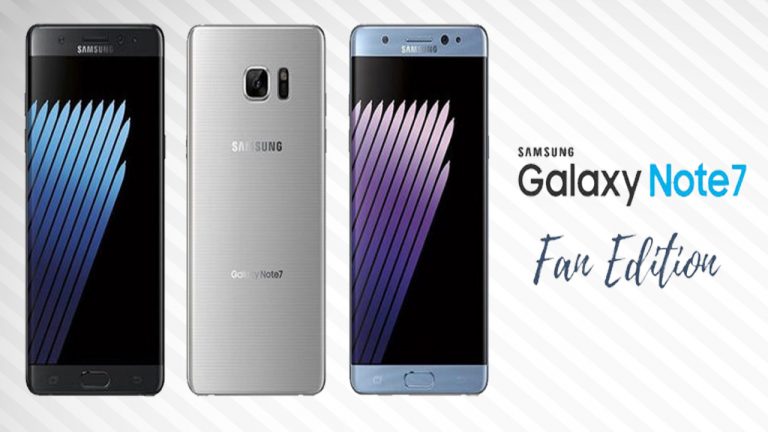 galaxy note 7 fan edition