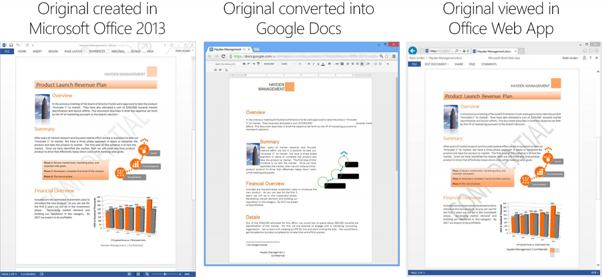 google docs vs word