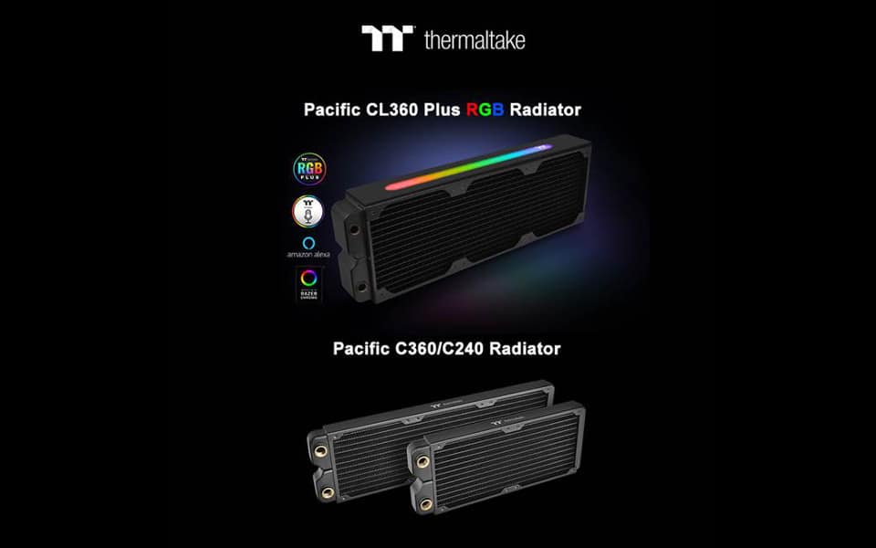 Thermaltake Pacific C240 ラジエーター 本格水冷 - PC/タブレット