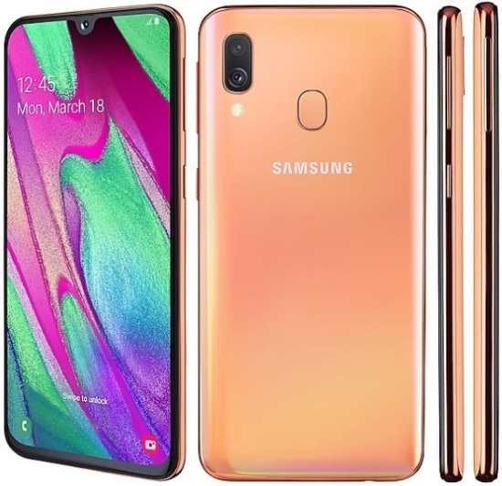 samsung a40 rosa