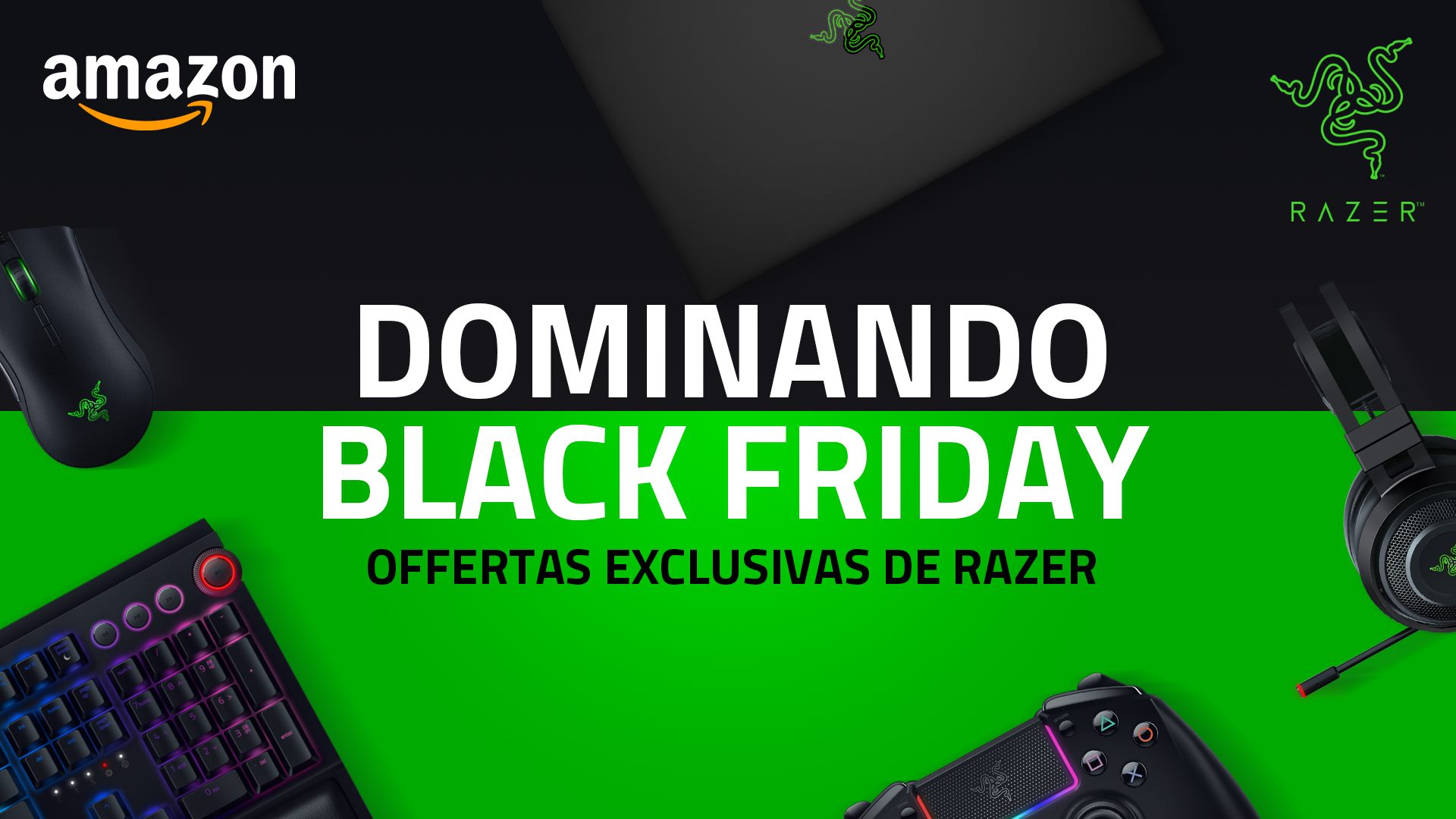 Las mejores ofertas del Black Friday de Razer en Amazon Red