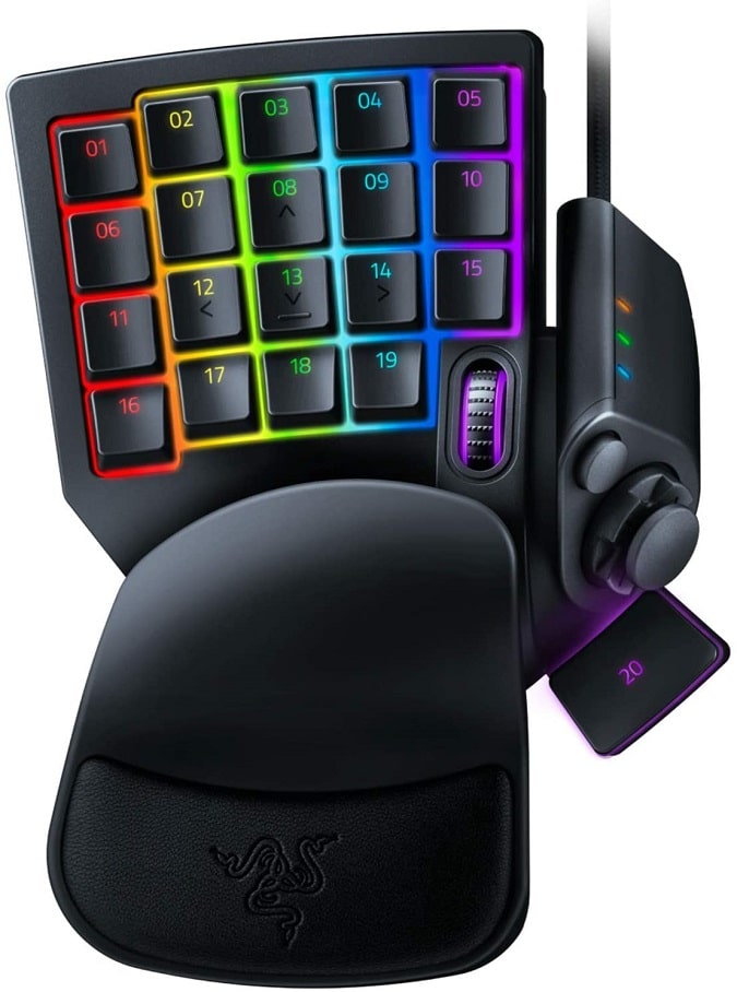 Клавиатура razer tartarus pro mercury обзор