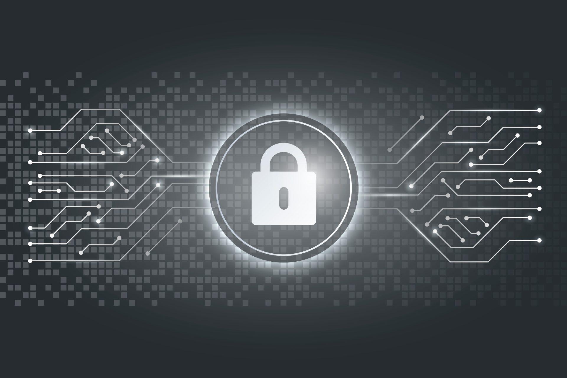 Logo de seguridad informática